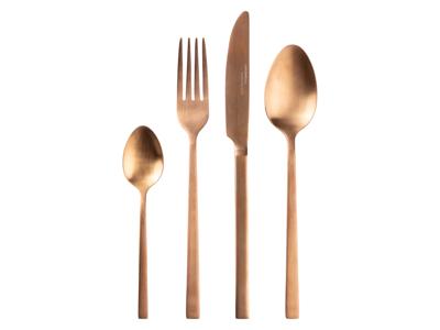 LIVARNO home RVS bestekset 16-delig (Rosé goud)