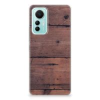 Xiaomi 12 Lite Bumper Hoesje Old Wood