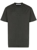 Alexander Wang sweat à logo embossé - Gris