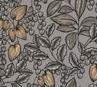 Architects Paper Floral Impression - Grijs - Bloemrijk - 377549