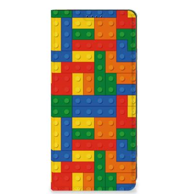 OPPO A58 4G | Hoesje met Magneet | Blokken OPPO A58 4G | Hoesje met Magneet | Blokken