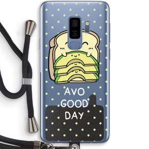 Avo Good Day: Samsung Galaxy S9 Plus Transparant Hoesje met koord