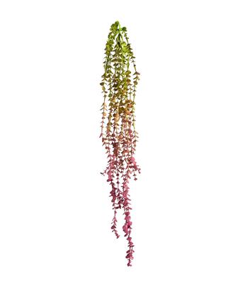 Mini Eucalyptus kunsthangtak 60cm - burgundy