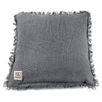 Sizo Handmade Kussen 45 x 45 cm - Denim Grey - thumbnail