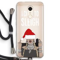 Came To Sleigh: Xiaomi Redmi 5 Transparant Hoesje met koord
