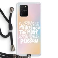 The prettiest: Samsung Galaxy S10 Lite Transparant Hoesje met koord