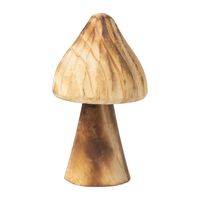 Paddenstoel - hout - ø6.5x11 cm