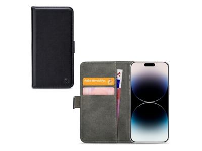 Mobilize Mobilize Classic Gelly Wallet Book Case Apple iPhone 14 Pro Max Black