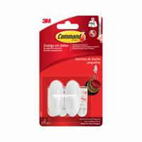 Haak voor ophanging 3M 450 g Wit (2 Stuks) Haak voor ophanging 3M 450 g Wit (2 Stuks)