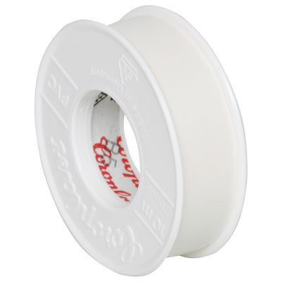 PVC-Isolatieband wit 50mm, 25 meter Coroplast