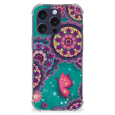 iPhone 16 Pro Max Back Cover Cirkels en Vlinders
