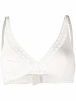 ERES soutien-gorge Valerie à motif zigzag - Blanc