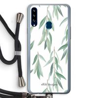 Branch up your life: Samsung Galaxy A20s Transparant Hoesje met koord