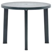 Tuintafel 89 cm kunststof groen