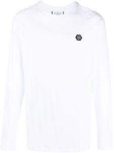 Philipp Plein t-shirt à logo imprimé - Blanc