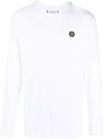 Philipp Plein t-shirt à logo imprimé - Blanc - thumbnail