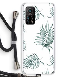 Simple leaves: Xiaomi Mi 10T 5G Transparant Hoesje met koord