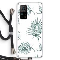 Simple leaves: Xiaomi Mi 10T 5G Transparant Hoesje met koord