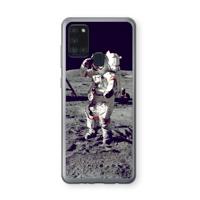 Spaceman: Samsung Galaxy A21s Transparant Hoesje