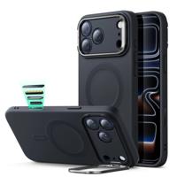 iPhone 17 Pro Cloud Soft Magnetic Case (Camera Control, Stash Stand) - Black iPhone 17 Pro Cloud Soft Magnetic Case (Camera Control, Stash Stand) - Black