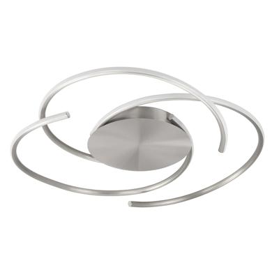Highlight PlafondlampReverso design nikkel Ø 46cm - P6592.30