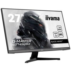 Iiyama G-MASTER Black Hawk G2745QSU-B1 LCD-monitor Energielabel E (A - G) 68.6 cm (27 inch) 2560 x 1440 Pixel 16:9 1 ms HDMI, DisplayPort, Hoofdtelefoon (3.5