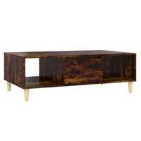 vidaXL Salontafel 103,5x60x35 cm spaanplaat gerookt eikenkleurig