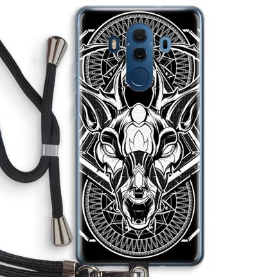 Oh Deer: Huawei Mate 10 Pro Transparant Hoesje met koord