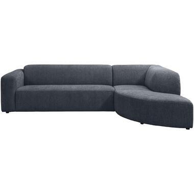 Hoekbank Astoria rechts - Venro - donkerblauw