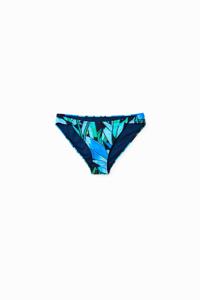 Tropisch bikinibroekje - BLUE - S