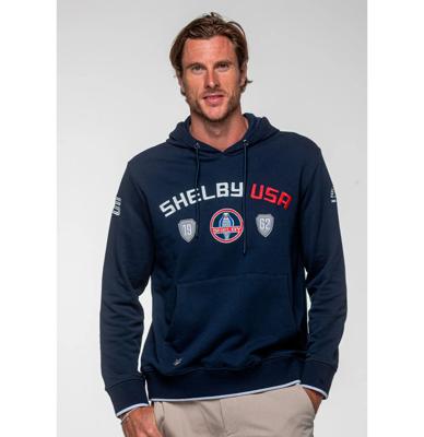 Carroll Shelby 'Mustang' Sweater Blue Marine-L
