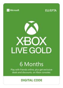 Xbox Live 6 Maanden Gold Membership - 1 apparaat - Digitaal product kopen