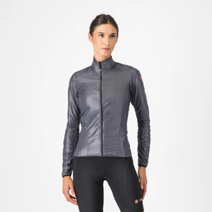 Castelli Aria shell fietsjack lange mouw dark grey dames S