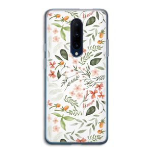 Sweet little flowers: OnePlus 7 Pro Transparant Hoesje