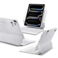 iPad Pro 13” (2024) Rebound Magnetic Keyboard Case 360 - UK Layout-White
