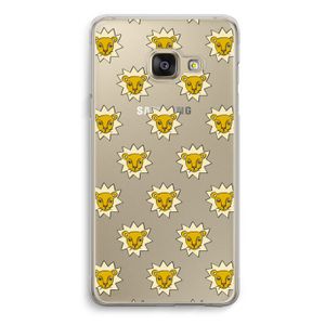 Leeuwenkoppen: Samsung A3 (2017) Transparant Hoesje