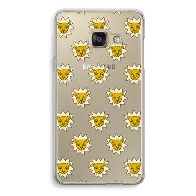 Leeuwenkoppen: Samsung A3 (2017) Transparant Hoesje