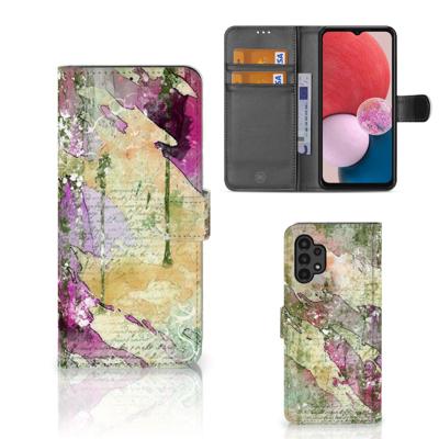 Hoesje Samsung Galaxy A13 (4G) Letter Painting Hoesje Samsung Galaxy A13 (4G) Letter Painting