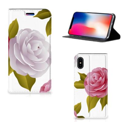 Apple iPhone X | Xs Smart Cover Roses Apple iPhone X | Xs Smart Cover Roses