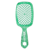 UNbrush Detangling Hair Brush Glitter - Turquoise