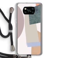 Lindo: Xiaomi Poco X3 NFC Transparant Hoesje met koord
