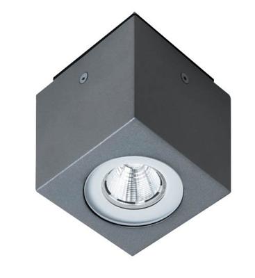 Franssen Led plafondspotPlound 15w - 3000K - 10cm antraciet - 321225-25