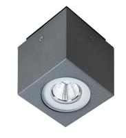 Franssen Led plafondspotPlound 15w - 3000K - 10cm antraciet - 321225-25