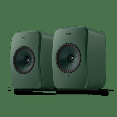 KEF Tweedekans: LSX II LT Draadloze HiFi-luidsprekers - Sage Green