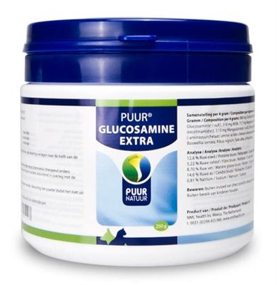 Puur Natuur glucosamine extra (compleet) voor hond en kat