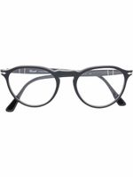Persol lunettes de vue à monture ronde - Noir