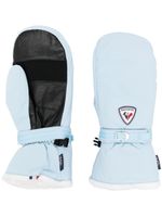 Rossignol gants à patch logo - Bleu