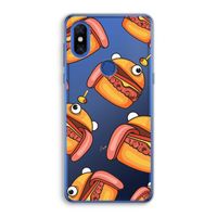 Hamburger: Xiaomi Mi Mix 3 Transparant Hoesje Hamburger: Xiaomi Mi Mix 3 Transparant Hoesje