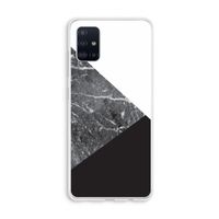 Combinatie marmer: Galaxy A51 4G Transparant Hoesje
