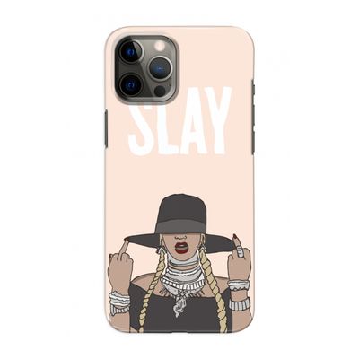 Slay All Day: Volledig geprint iPhone 12 Pro Hoesje